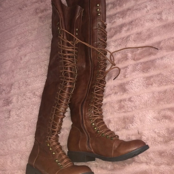 NWOT Brown Boots - Picture 2 of 6